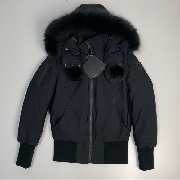 Moose Knuckles Pomquet Bomber Black - Picture 1 of 7